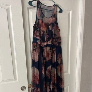 Beautiful long sleeveless dress